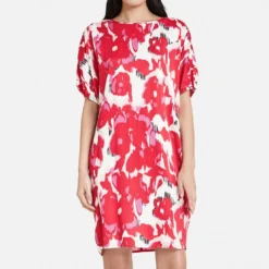 TAIFUN Dames Jurk Rose Kiss Gemustert-44 9 TAIFUN Dames Jurk Rose Kiss Gemustert-44 -Trendy Meid Verkoop 1108x1200