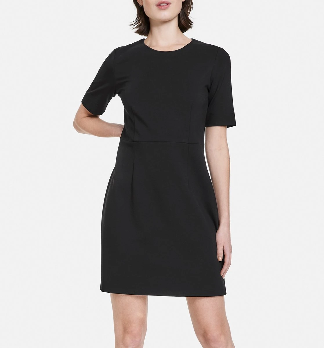 TAIFUN Dames Sheath Jurk Schwarz-48 6 TAIFUN Dames Sheath Jurk Schwarz-48 - Afbeelding 6