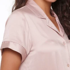 LingaDore Satijn Pyjama Jurk - 6801PD - Rose Dust - 3XL -Trendy Meid Verkoop 1139x1200 18