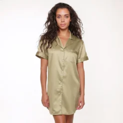 LingaDore Satijn Pyjama Jurk - 6801PD - Cream - S -Trendy Meid Verkoop 1200x1200 704