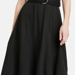 GERRY WEBER Dames Jurk Met A-lijn Schwarz-40 -Trendy Meid Verkoop 391x1200 4