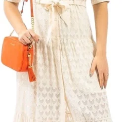 Silvian Heach Polik Lange Jurk -Trendy Meid Verkoop 405x1200