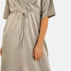 Sisters Point – Jurk – VISOLA- EARTH-beige - Maat M -Trendy Meid Verkoop 432x1200 2