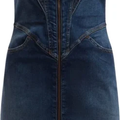 Guess Lilamor Denim Dress Dames Jurk - Blauw - Maat S