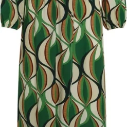 Cassis Lange Jurk In Viscose Met Etnisch Motief -Trendy Meid Verkoop 444x1200 4