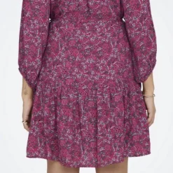 ONLY ONLKEIRA 7/8 TASSEL DRESS PTM Dames Jurk - Maat L -Trendy Meid Verkoop 445x1200