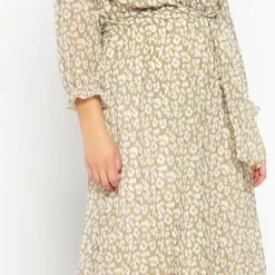 LOLALIZA Maxi-jurk Met Luipaardprint - Licht Groen - Maat 42 7 LOLALIZA Maxi-jurk Met Luipaardprint - Licht Groen - Maat 42 -Trendy Meid Verkoop 448x1200 1