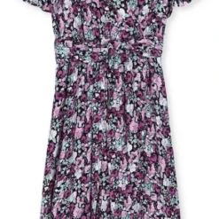 Colourful Rebel Very Scatterood Flower Jurk Rood Dames - Wijduitlopende Fit - Viscose - XS -Trendy Meid Verkoop 450x1200