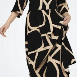 ONLY ONLAVA 3/4 MIDI DRESS PTM Dames Jurk - Maat M 15 ONLY ONLAVA 3/4 MIDI DRESS PTM Dames Jurk - Maat M -Trendy Meid Verkoop 455x1200 1