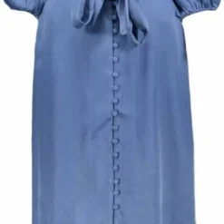 Freebird Wv-wash-satin-vis-23-1 Jurken Dames - Rok - Jurk - Blauw - Maat L -Trendy Meid Verkoop 462x1200 3