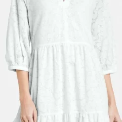 GERRY WEBER Dames Jurk Met A-lijn Off-white-48