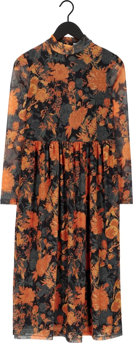 Na-kd Recycled Ls Mesh Dress Jurken Dames - Rok - Jurk - Oranje - Maat 36 5 Na-kd Recycled Ls Mesh Dress Jurken Dames - Rok - Jurk - Oranje - Maat 36 - Afbeelding 5