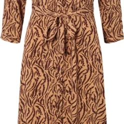 PIECES PCAPRIL NEW 3/4 ANKLE DRESS Dames Jurk - Maat M