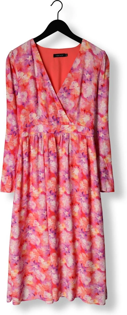 Ydence Dress Rhode Jurken Dames - Rok - Jurk - Roze - Maat XL 2 Ydence Dress Rhode Jurken Dames - Rok - Jurk - Roze - Maat XL - Afbeelding 2