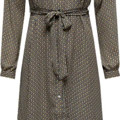 ONLY ONLALMA LIFE POLY EMILY SHIRT DRESS AOP Dames Jurk - Maat M