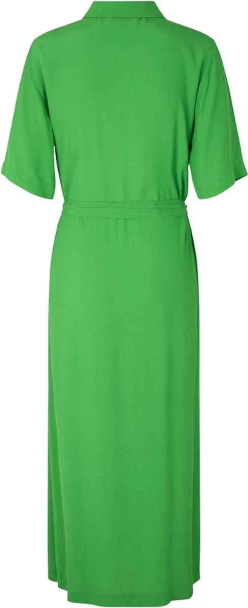 Groene Midi-jurk Cash - Modstrom - Maat M 2 Groene Midi-jurk Cash - Modstrom - Maat M - Afbeelding 2