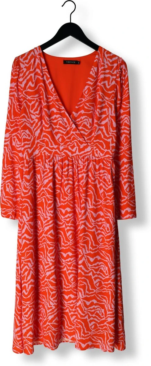 Ydence Dress Rhode Jurken Dames - Rok - Jurk - Rood - Maat M 2 Ydence Dress Rhode Jurken Dames - Rok - Jurk - Rood - Maat M - Afbeelding 2