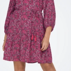 ONLY ONLKEIRA 7/8 TASSEL DRESS PTM Dames Jurk - Maat L -Trendy Meid Verkoop 496x1200