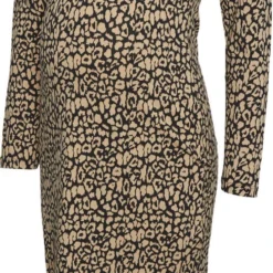 Mamalicious MLJULIENNE TESS LS JRS MIDI DRESS 2F A. Dames Jurk - Maat L