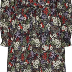 PIECES PCNEELA LS MIDI DRESS BC Dames Jurk - Maat M