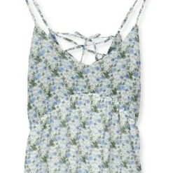 Colourful Rebel Elodie Flower Jurk Blauw Dames - Loose Fit - Polyester - L -Trendy Meid Verkoop 498x1200 12