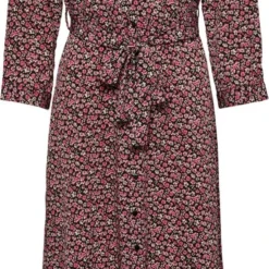 PIECES PCAPRIL NEW 3/4 ANKLE DRESS Dames Jurk - Maat S