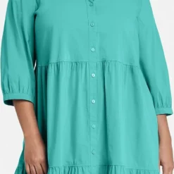 SAMOON Dames Jurk Dark Atmosphere-46