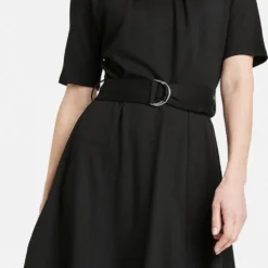 GERRY WEBER Dames Jurk Met A-lijn Schwarz-44