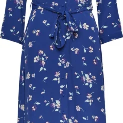 PIECES PCNIKITA APRIL 3/4 MIDI DRESS BC Dames Jurk - Maat S