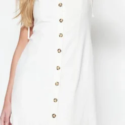 Trendyol Vrouwen Off-shoulder Carmen Kraag A-lijn Jurk -Trendy Meid Verkoop 510x1200