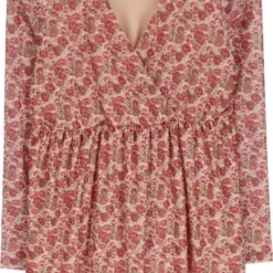 Na-kd Recycled Wrap Mesh Dress Jurken Dames - Rok - Jurk - Roze - Maat 36 -Trendy Meid Verkoop 513x1200 23