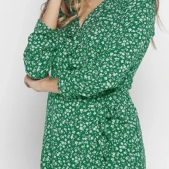 ONLY ONLCARLY L/S WRAP SHORT DRESS NOOS WVN Dames Jurk - Maat 42 -Trendy Meid Verkoop 519x1200