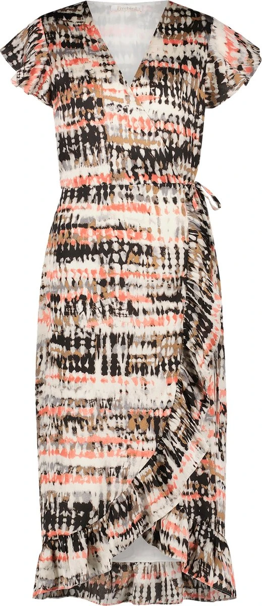 Freebird Rosy Midi Jurken Dames - Rok - Jurk - Zwart - Maat S 6 Freebird Rosy Midi Jurken Dames - Rok - Jurk - Zwart - Maat S - Afbeelding 6