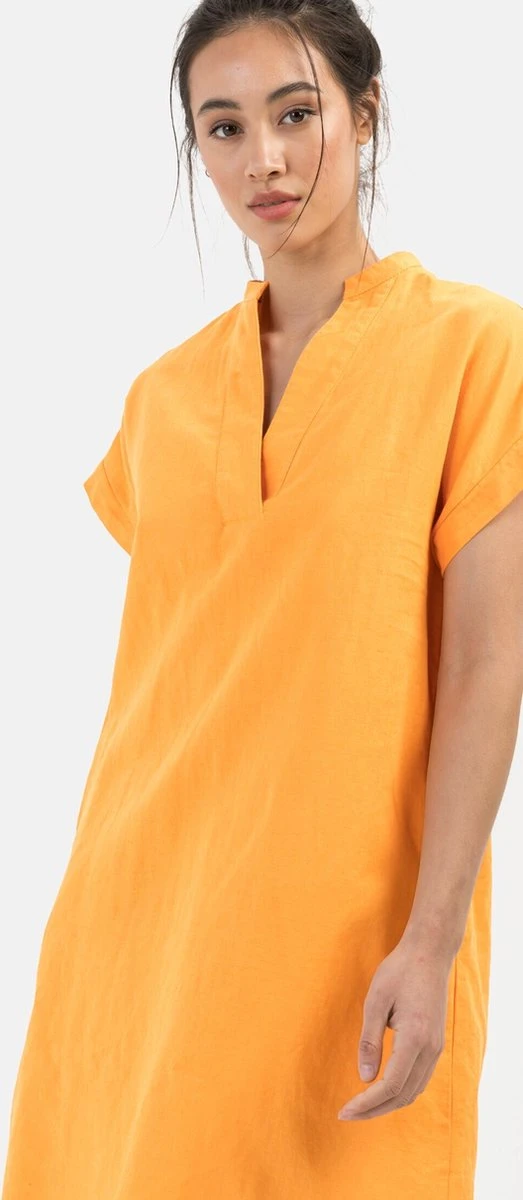 Camel Active Slip Jurk Gemaakt Van Linnen Mix 8 Camel Active Slip Jurk Gemaakt Van Linnen Mix - Afbeelding 8