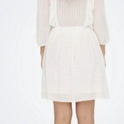 ONLY ONLLONDON 3/4 RUFFLE DRESS NOOS WVN Dames Jurk - Maat L -Trendy Meid Verkoop 524x1200