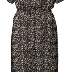 VERO MODA VMBUMPY SS CALF SHIRT DRESS NOOS Dames Jurk - Maat L