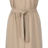 Zoso Jurk Mason Crepe Fabric Dress 231 0007 Sand Dames Maat - XXL