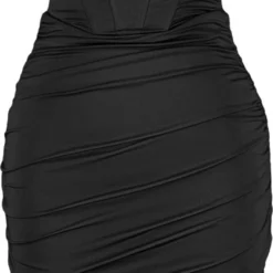 Trendyol Vrouwen Standaard Mouw Strapless Bodycon Jurk -Trendy Meid Verkoop 531x1200 4