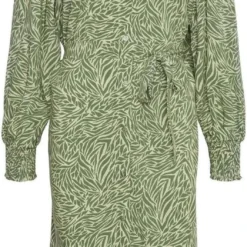 Vero Moda Jurk Vmsara Ls Calf Shirt Dress Wvn 10282451 Reseda/sara Dames Maat - L