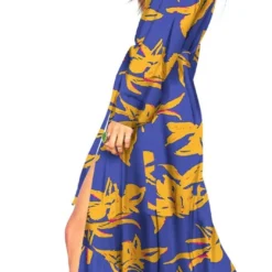 ONLY ONLALMA LIFE POLY EMILY SHIRT DRESS AOP Dames Jurk - Maat XL