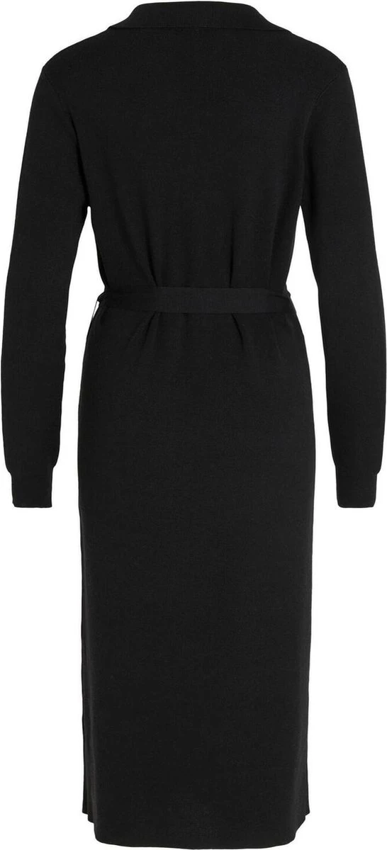 VILA VIMARLA COLLAR L/S KNIT DRESS Dames Jurk - Maat M 2 VILA VIMARLA COLLAR L/S KNIT DRESS Dames Jurk - Maat M - Afbeelding 2
