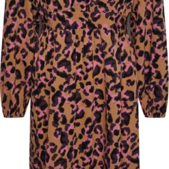 PIECES PCMELINE DARSY LS MIDI DRESS BC Dames Jurk - Maat S