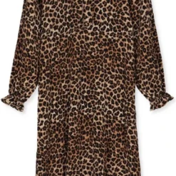 Moves Lavisa 2434 Jurken Dames - Kleedje - Rok - Jurk - Bruin - Maat 36 -Trendy Meid Verkoop 549x1200 6