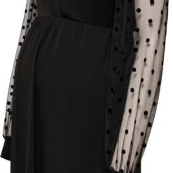 ONLY OLMJENNY L/S WRAP MIX DRESS Dames Jurk - Maat S -Trendy Meid Verkoop 550x1200 4