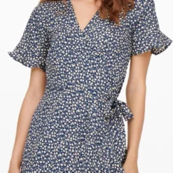 ONLY ONLOLIVIA S/S WRAP DRESS WVN NOOS Dames Jurk - Maat 38 -Trendy Meid Verkoop 566x1200 1