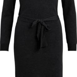 VILA VIMARLA COLLAR L/S KNIT DRESS Dames Jurk - Maat M