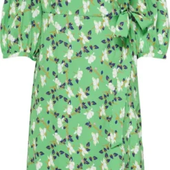 ONLY ONLOLIVIA 3/4 WRAP MIDI DRESS WVN NOOS Dames Jurk - Maat S