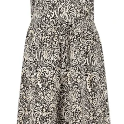 GERRY WEBER Dames Jurk Met A-lijn Schwarz/Ecru/Weiss Druck-34 -Trendy Meid Verkoop 574x1200 8