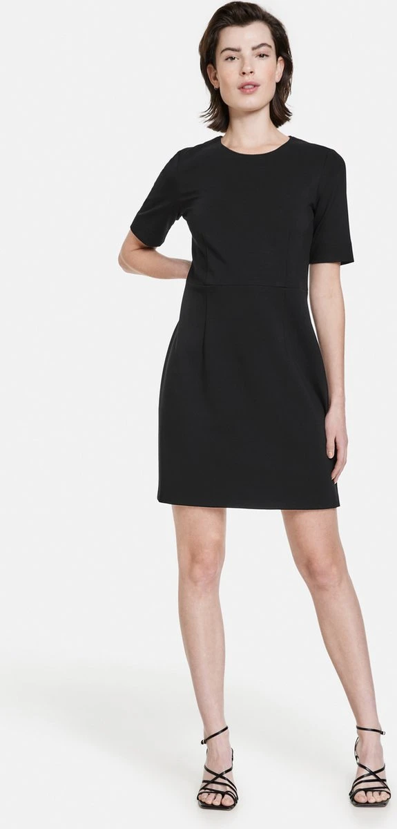 TAIFUN Dames Sheath Jurk Schwarz-48 4 TAIFUN Dames Sheath Jurk Schwarz-48 - Afbeelding 4