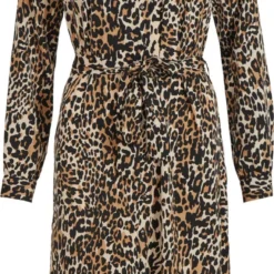 VILA VIYANA L/S MID CALF SHIRT DRESS/BF Dames Jurk - Maat 44